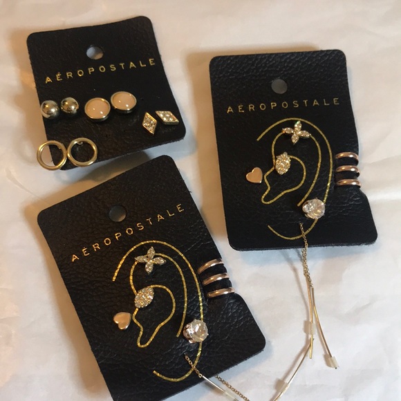 AEROPOSTALE JEWELRY LOT NEW ON CARDS - Picture 1 of 9